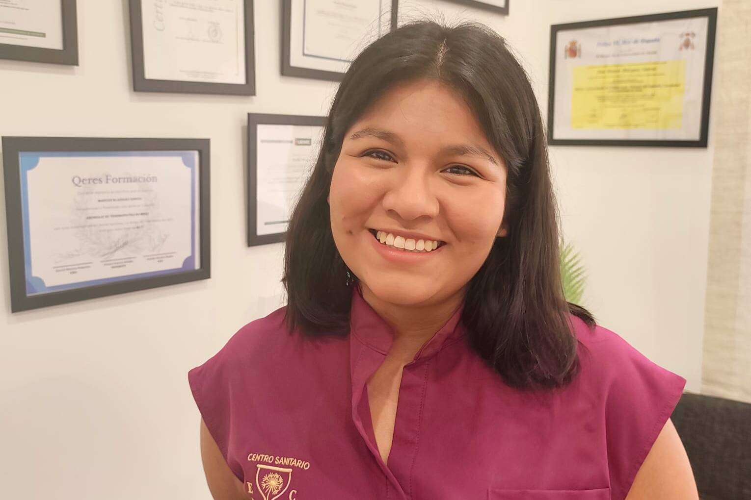 Elisabet Wendy Casero Seguido Fisioterapeuta y Podóloga